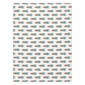 Nappe Illustration d'un vaisseau de fusées (Devant)