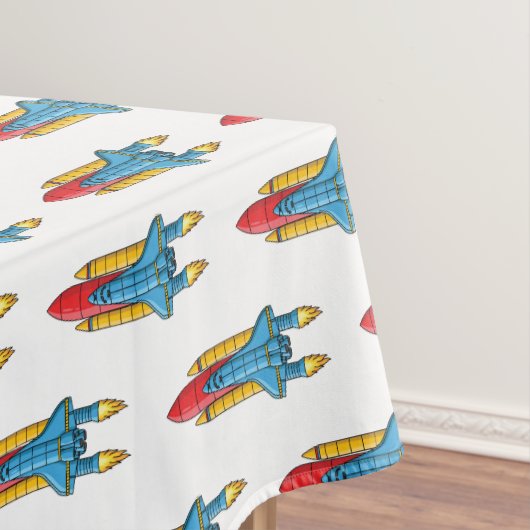 Nappe Illustration d'un vaisseau de fusées (In Situ)