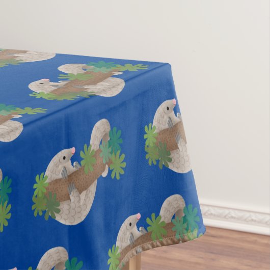 Nappe Illustration d'une anteure de pangolin mignonne (In Situ)