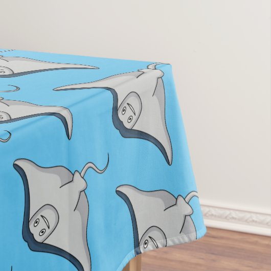 Nappe Illustration d'une caricature de poisson stingray (In Situ)