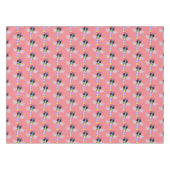 Nappe Illustration d'une libellule bleu et rose (Devant (Horizontal))