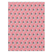 Nappe Illustration d'une libellule bleu et rose (Devant)
