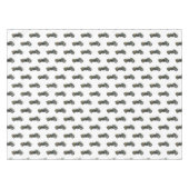 Nappe Illustration d'une moto de croiseur militaire (Devant (Horizontal))