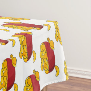 Nappe Illustration d'une puce de pomme de terre