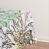 Nappe Illustration florale rose et blanche de mignonne f (In Situ)