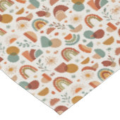 Nappe Illustration géométrique rétro boho soleil arc-en- (Angle)