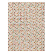 Nappe Illustration géométrique rétro boho soleil arc-en- (Devant)