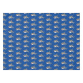 Nappe Illustration joyeuse du grand requin blanc (Devant (Horizontal))