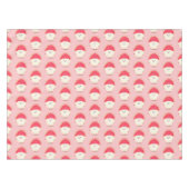 Nappe Illustration mignon du ramboutan rose (Devant (Horizontal))