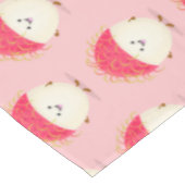 Nappe Illustration mignon du ramboutan rose (Angle)