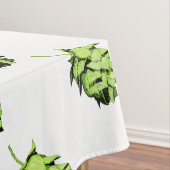 Nappe Illustration noire d'encre d'houblon (In Situ)