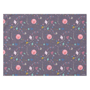 Nappe Illustration Supergirl volant vers le haut