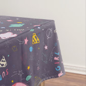 Nappe Illustration Supergirl volant vers le haut (In Situ)