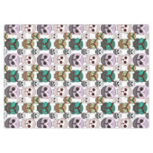 Nappe Illustrations de hiboux mignons motif (Devant (Horizontal))