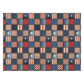 Nappe Image Americana Patchwork (Devant (Horizontal))