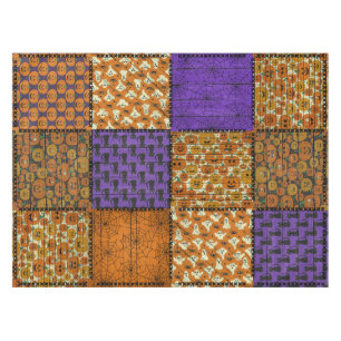 Nappe Image amusante Halloween Patchwork