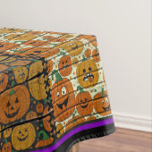 Nappe Image amusante Halloween Patchwork (In Situ)