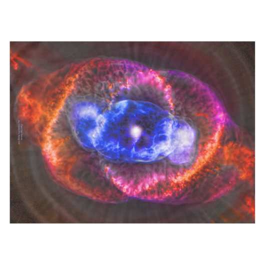 Nappe Image d'espace extra-atmosphérique de nébuleuse de (Devant (Horizontal))