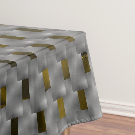 Nappe Image jaune sous plaques grises, oblong carré (In Situ)
