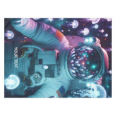Nappe Imaginaire Cute astronaute espace méduse (Devant (Horizontal))