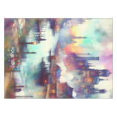 Nappe Imaginaire Cute Clouds Castle River (Devant (Horizontal))