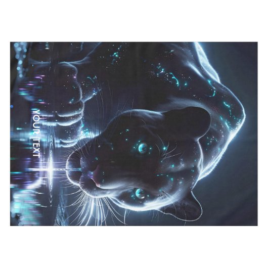 Nappe Imaginaire Cute Panther Eau potable (Devant (Horizontal))