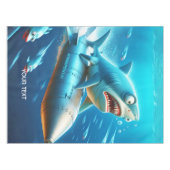 Nappe Imaginaire Cute Requin Torpedo Mer (Devant (Horizontal))