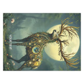 Nappe Imaginaire Cute Steampunk Deer Forest (Devant (Horizontal))