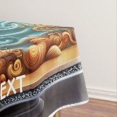 Nappe Imaginaire Cute Vivid Sea Sunset Cake (In Situ)