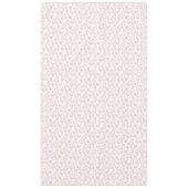 Nappe Imaginaire Floral vintage gravé rose-toile (Devant)