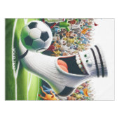 Nappe Imaginaire mignon balle de soccer (Devant (Horizontal))