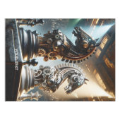 Nappe Imaginaire mignon chevaliers Pièces (Devant (Horizontal))