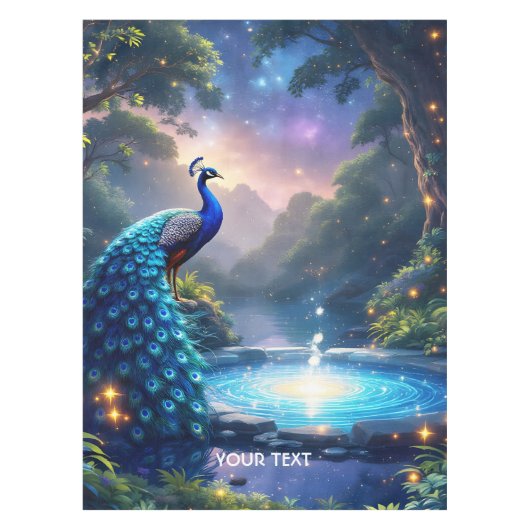Nappe Imaginaire mignon Nuit Poudre Peacock (Devant)