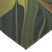 Nappe Imaginaire Plante Abstrait rouille verte Brown fra (Angle)