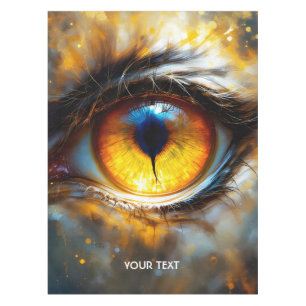 Nappe Imaginaire Tigre mou Oeil orange