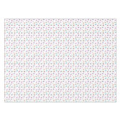 Nappe Impression à fleurs violettes et bleues, impressio (Devant (Horizontal))