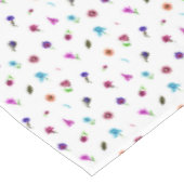 Nappe Impression à fleurs violettes et bleues, impressio (Angle)