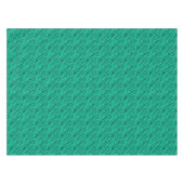 Nappe Impression abstraite de tigre turquoise vert (Devant (Horizontal))