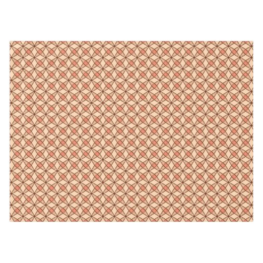 Nappe Impression atomique moderne du milieu du siècle -  (Devant (Horizontal))