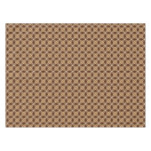 Nappe Impression atomique moderne du milieu du siècle - (Devant (Horizontal))