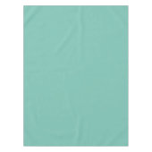 Nappe Impression Cascade Aqua Green Solid Color (Devant)