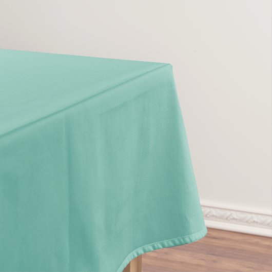 Nappe Impression Cascade Aqua Green Solid Color (In Situ)