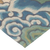 Nappe Impression de broderie en soie blanche antique chi (Angle)