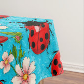 Nappe Impression de coccinelle de jardin pour décoration (In Situ)