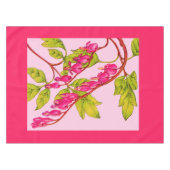 Nappe impression de fleurs de cœurs saignants (Devant (Horizontal))