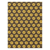 Nappe Impression de tournesol de la saison automnale sur (Devant)
