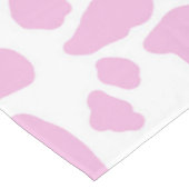 Nappe Impression de vache rose (Angle)