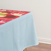 Nappe impression d'oiseaux et de baies (In Situ)