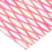 Nappe Impression du ruban du milieu du siècle - corail e (Angle)