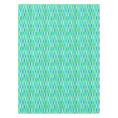 Nappe Impression du ruban du milieu du siècle - turquois (Devant)